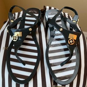 Henri Bendel sandals with dust bags!